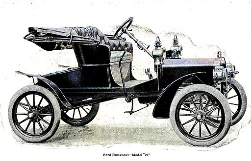 a picture from the brochure from 1907 Ford