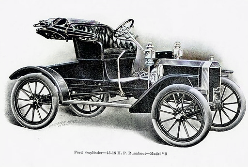 a picture from the brochure from 1907 Ford