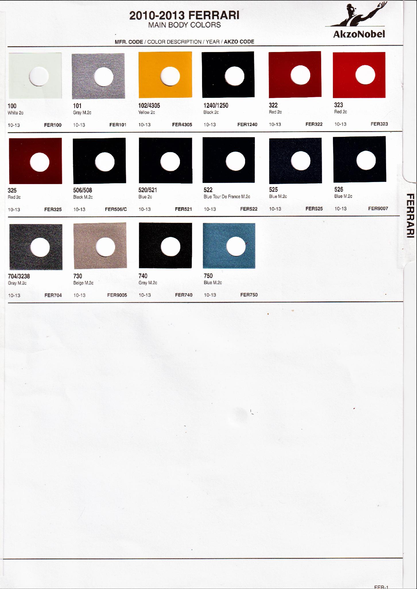 exterior colors examples for paint codes