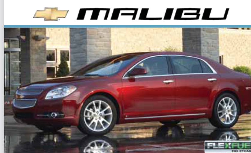 Chevrolet Malibu Paint Codes & Color Charts