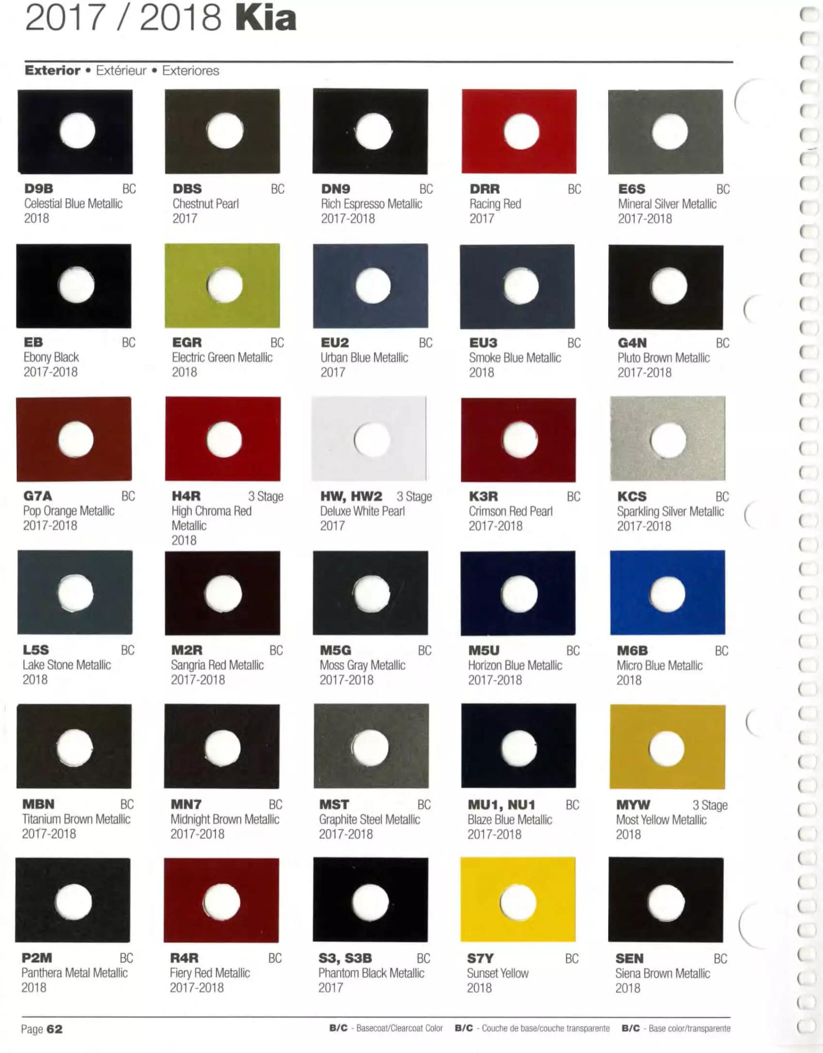 Kia Runway Red Touch Up Paint – Color Code CR5 – OEM Part UA018-TU5014CR5A