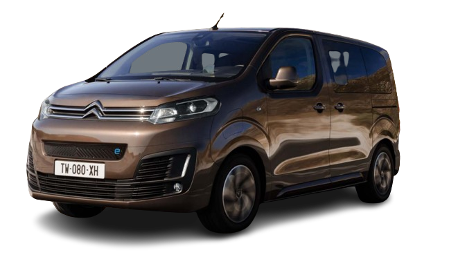 2020 Citroen SpaceTourer Vehicle Example painted in brown.