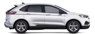 2022 Ford Edge painted in a white color