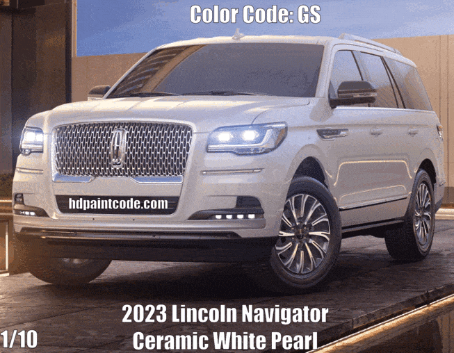 2023 Lincoln Navigator Paint Codes, Colors, Color Names, and vehicle example
