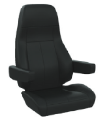 Interior Black Seat
