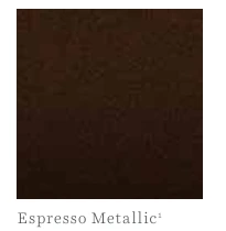 a brown metallic color swatch