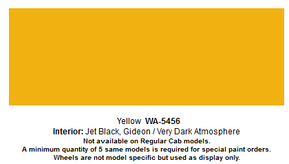 GM SVO Custom Color