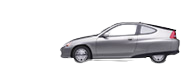 2004 honda insight vehicle example with a transparent background