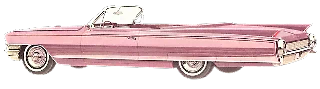 1962 example of a cadillac vehicle