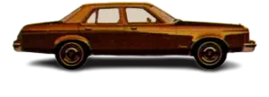 1978 Ford Granada 4 door Camel Glow Paint Code 8j