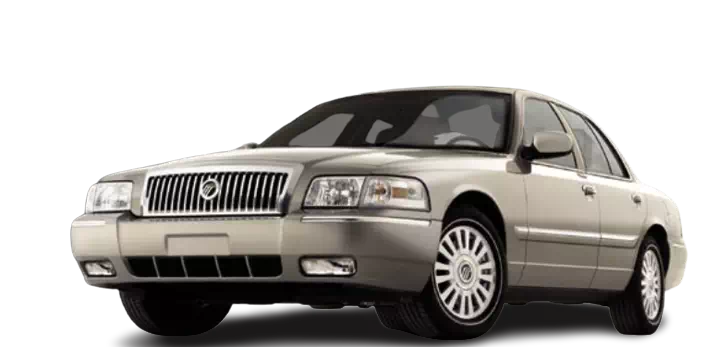 2006 Mercury Grand Marquis Vehicle Example  with a transparent background