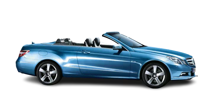 2010 Mercedes Benz E Class Vehicle example with background removed.