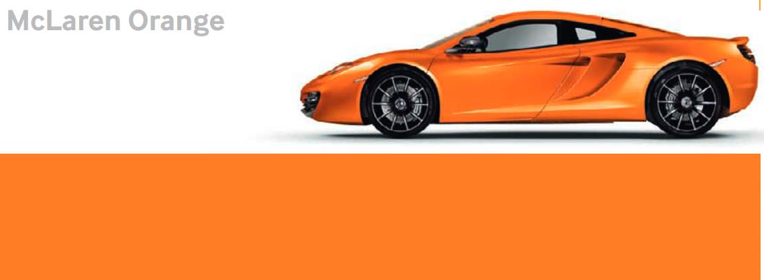 2011 McLaren Exterior Color