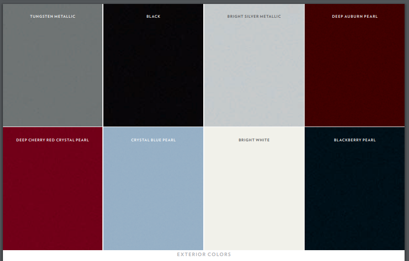 exterior color swatches