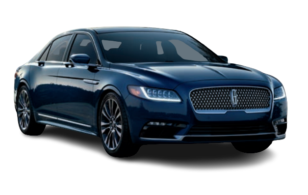 Transparent background image of a Lincoln continental Vehicle for the model year