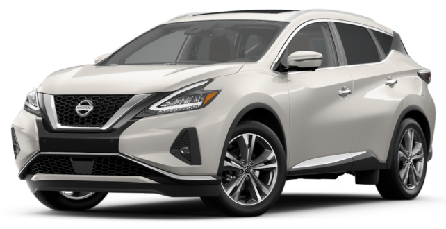 Exterior colors used on a Nissan Murano vehicle