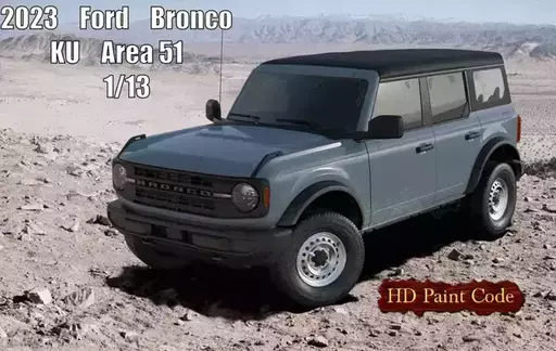 2023 Ford Bronco Paint Codes, Color Names & Vehicle Examples