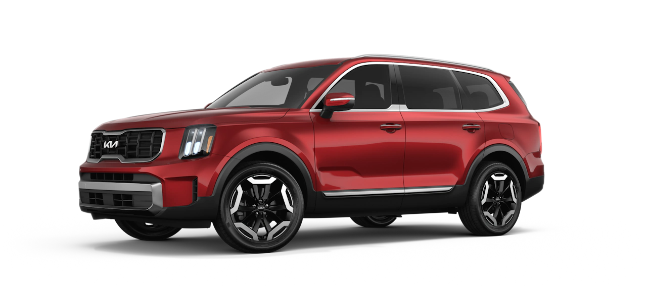 a red suv