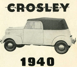 vehicle advertisement from 1940