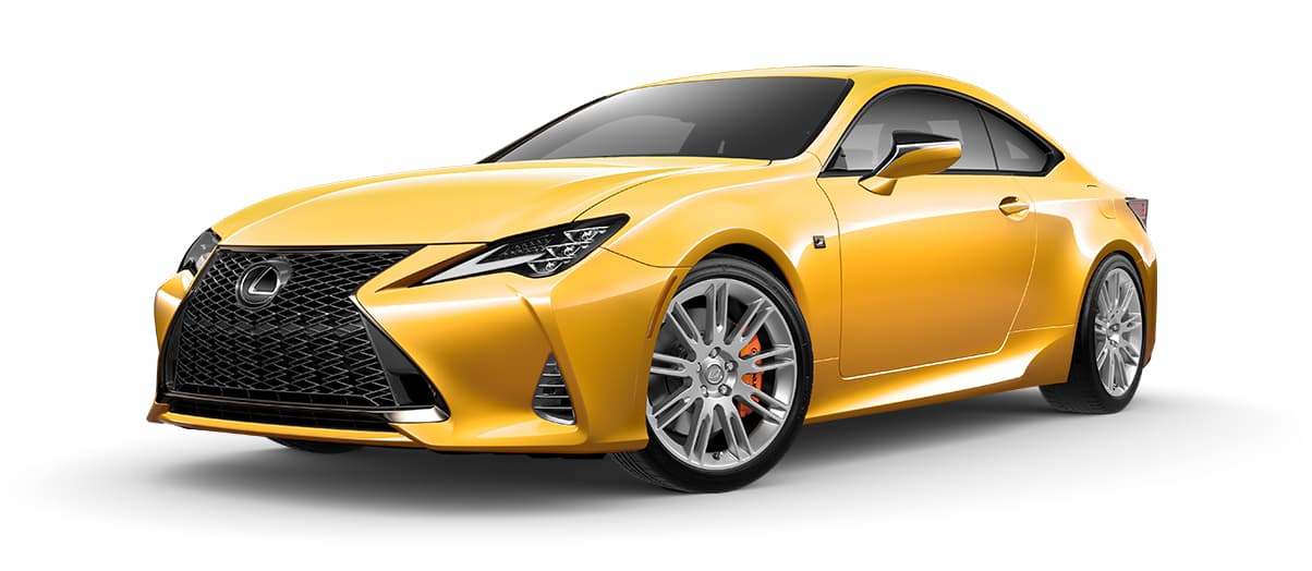lexus vehicle example and color RC/Sport Paint Options
