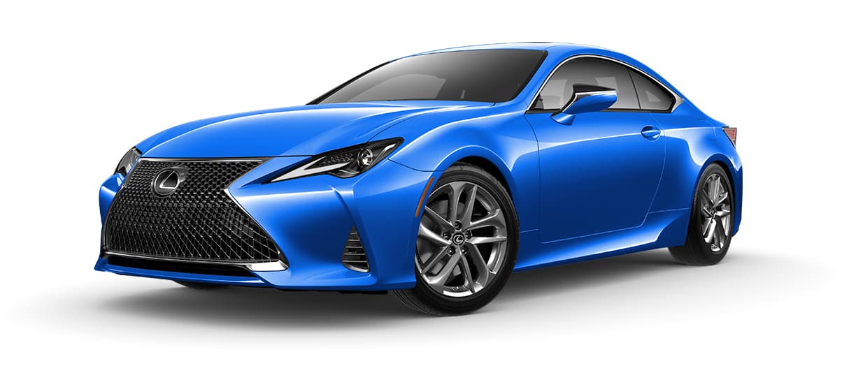 lexus vehicle example and color RC/Sport Paint Options