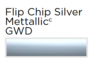 Flip Chip Silver Metallic