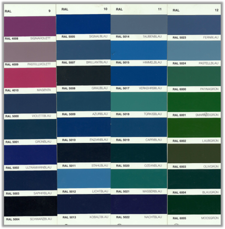 RAL Color Deck Ral Color Chart, Ral Colour Chart, Paint, 40% OFF