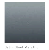 a dark silver metallic color swatch