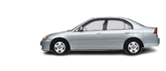 2004 honda civic vehicle example with a transparent background
