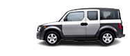 2004 honda element vehicle example with a transparent background